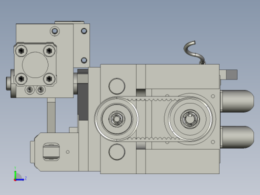 气动夹具、切断装置左视缩略图