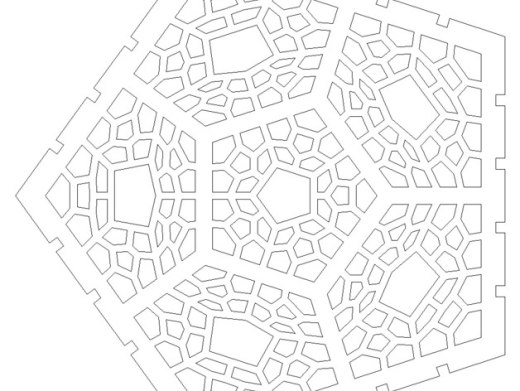 多面体影子灯激光雕刻图纸 dxf格式缩略图