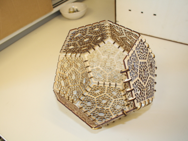 多面体影子灯激光雕刻图纸 dxf格式