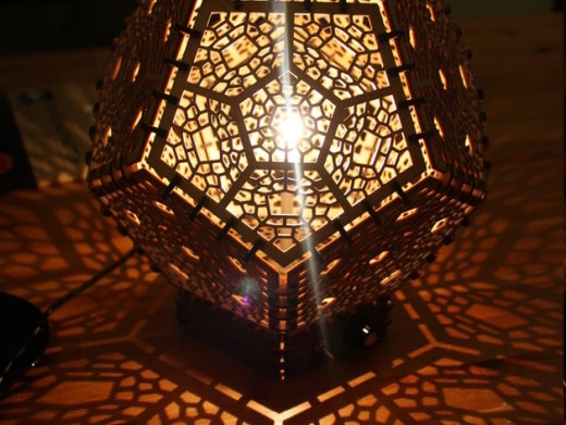 多面体影子灯激光雕刻图纸 dxf格式缩略图