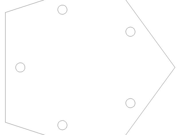 多面体影子灯激光雕刻图纸 dxf格式