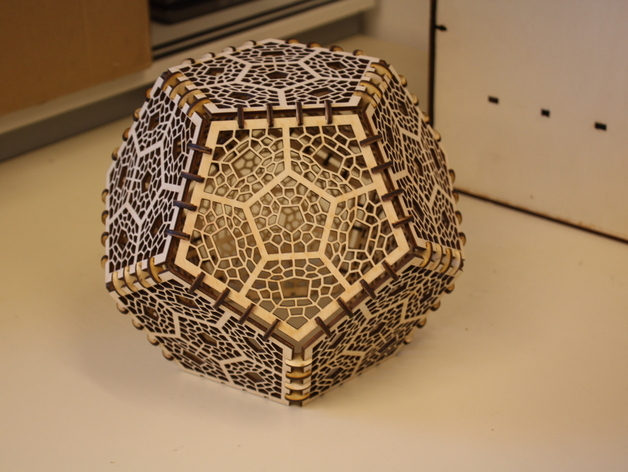 多面体影子灯激光雕刻图纸 dxf格式