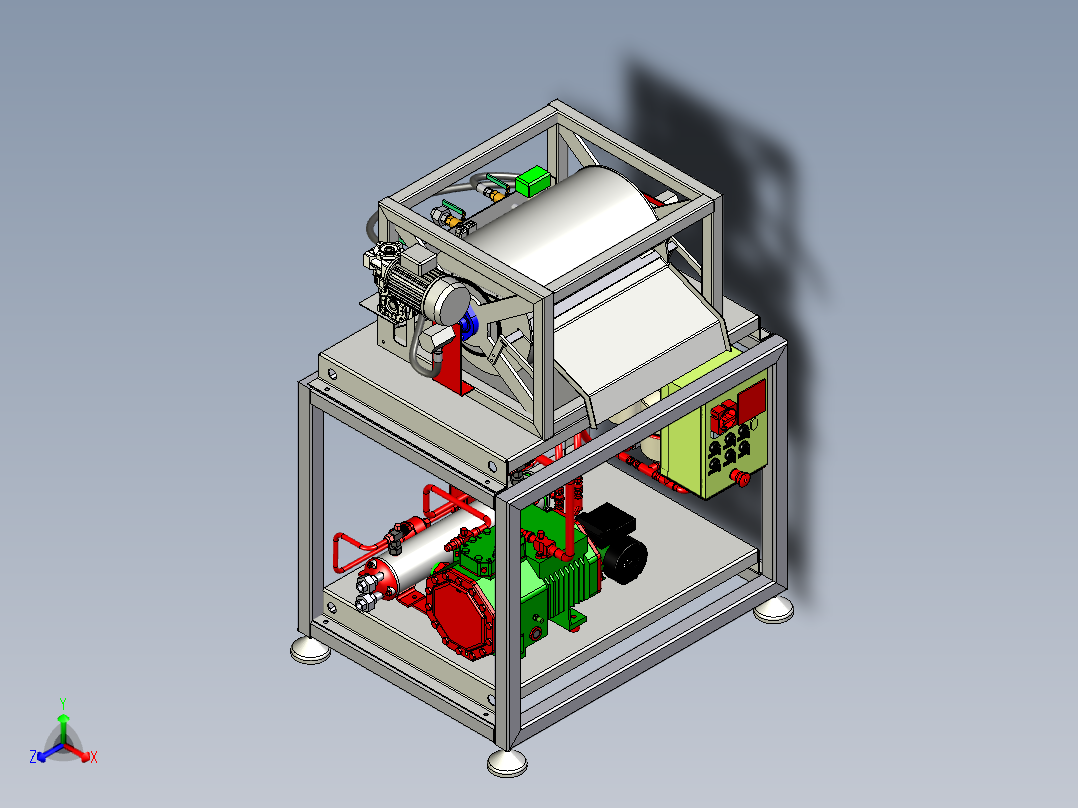 全自动快速冰块制造机设备