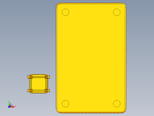 桌椅前视缩略图