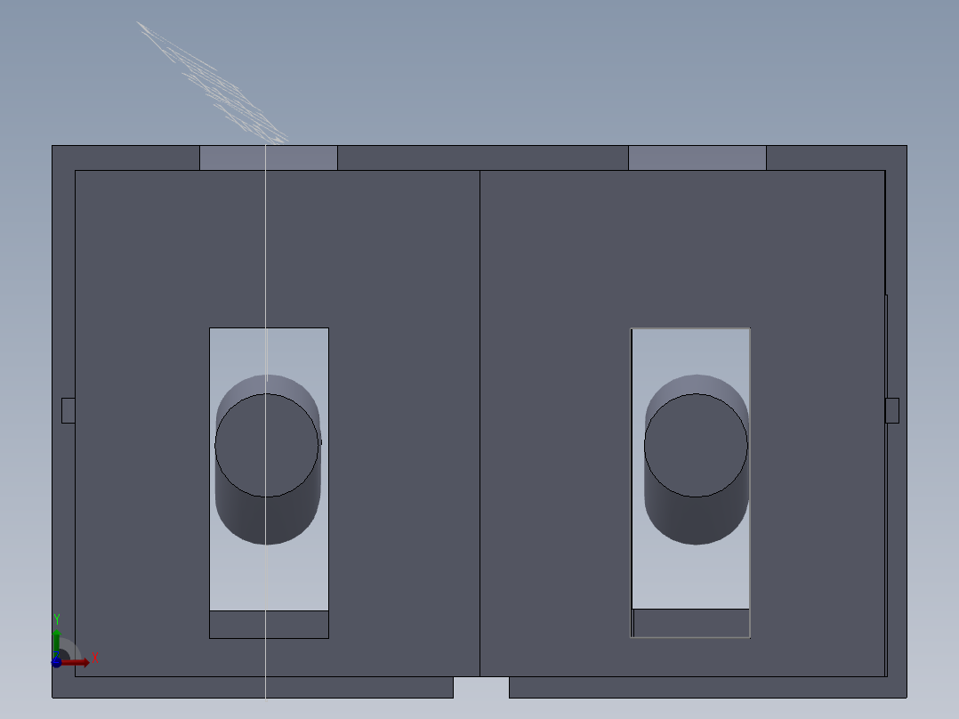 SMA接插件前视图