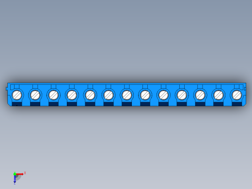 DEGSON DG365 系列 7.5mm 接线端子-DG365-7.5-13P-12-00AH俯视缩略图