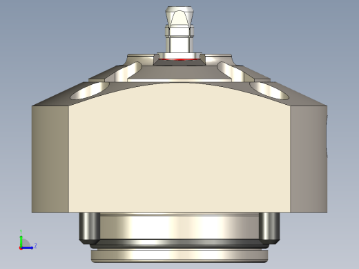 KOSMEKSFA1000-M1A-060多系列多零件图纸模型多系列多零件图纸模型左视缩略图