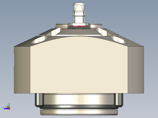 KOSMEKSFA1000-M1A-060多系列多零件图纸模型多系列多零件图纸模型右视缩略图