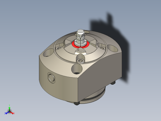KOSMEKSFA1000-M1A-060多系列多零件图纸模型多系列多零件图纸模型正等轴测缩略图