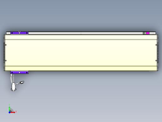 威洛博VL系列直线电机模组-VL22H1-S750前视缩略图