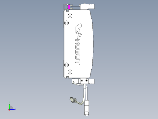 威洛博VL系列直线电机模组-VL22H1-S750左视缩略图