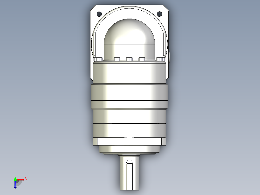 多摩川行星减速机TBR-060-L1-14BK14俯视图