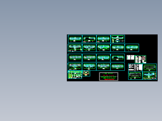 七层框架结构办公楼施工图