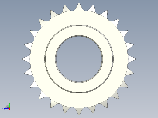 链轮-Sprocket_24-45-68-8_7-0右视缩略图
