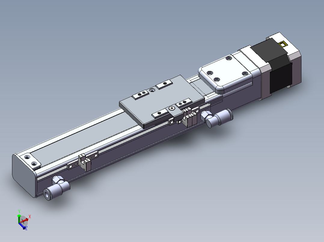 MCH丝杆全封闭MCH4M-BC-42主视图