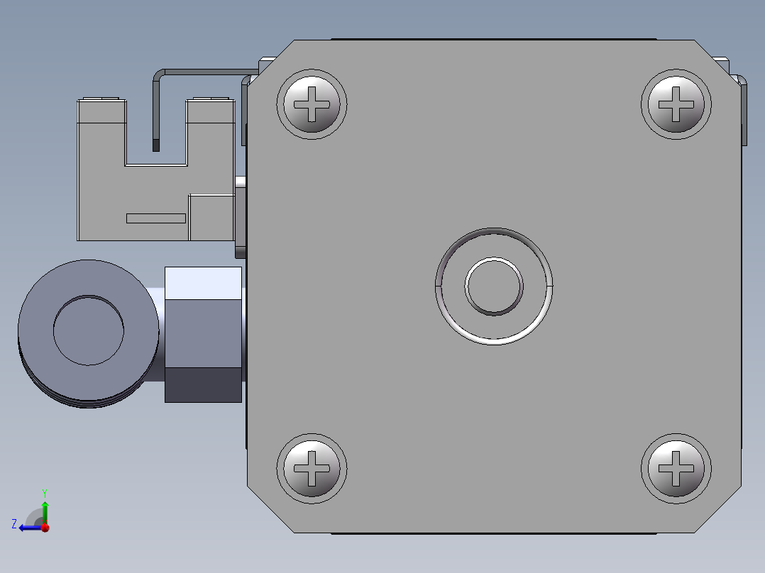 MCH丝杆全封闭MCH4M-BC-42右视图