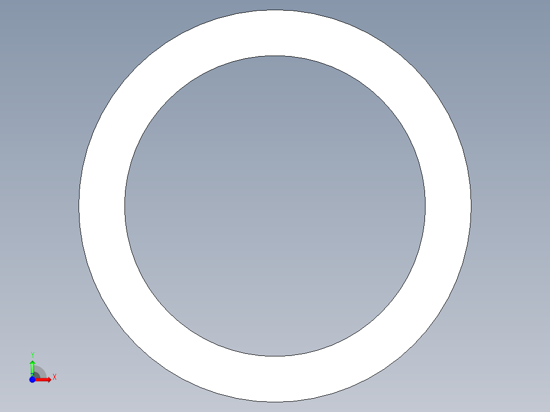 圓線彈簧(35%壓縮量)WM-3D多系列多零件图纸模型前视图