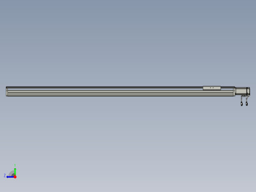 东锦丝杆传动-直线滑台模组DH135-C-L10-S1500-BC-P400W-C3右视缩略图