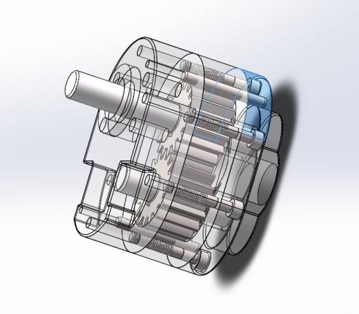 Q180-外啮合齿轮泵的设计及运动仿真【三维SolidWorks】缩略图