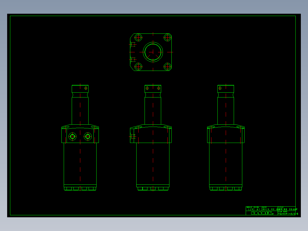 KOSMEKTLA4001-2JL-Q多系列多零件图纸模型