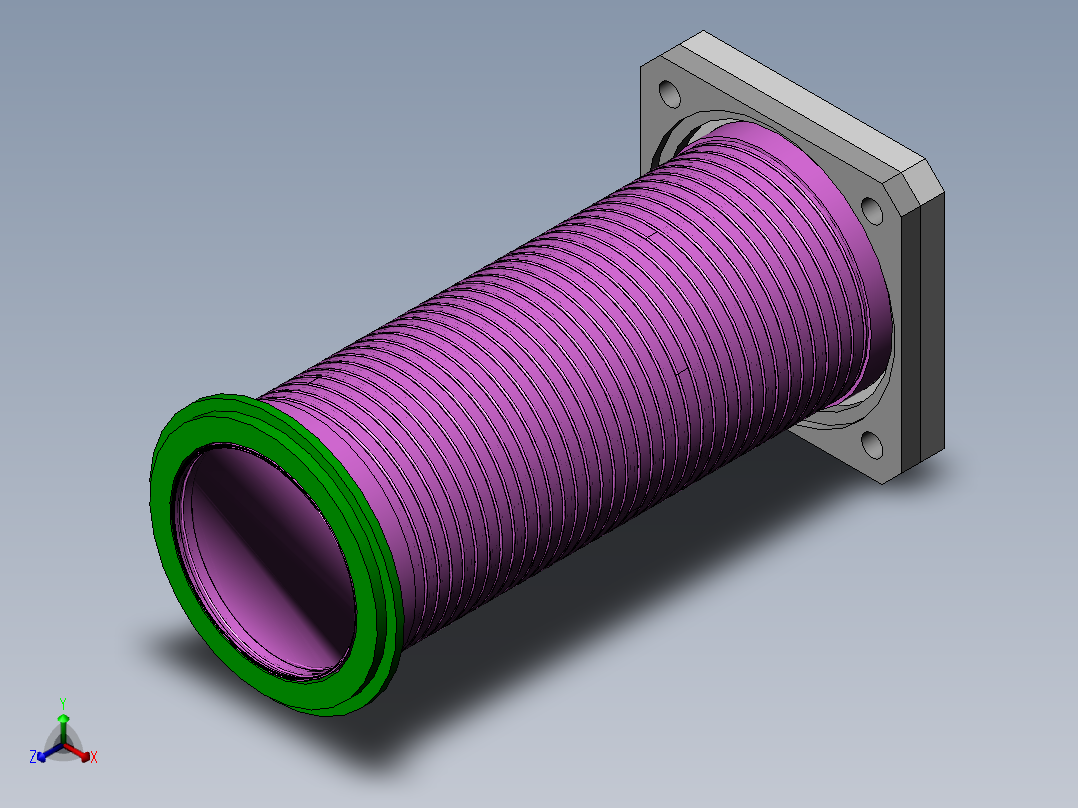 自动环缝焊机sw2016可编辑正等轴测图