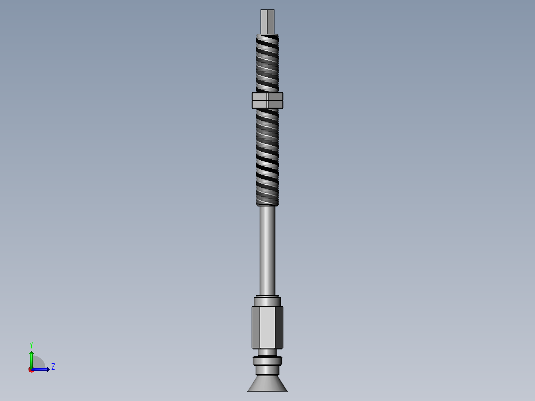 缓冲型深形吸盘 ZPY系列 10款左视图