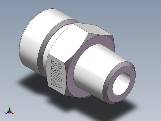 英制锥管螺纹直接头、1DT-18-04SP