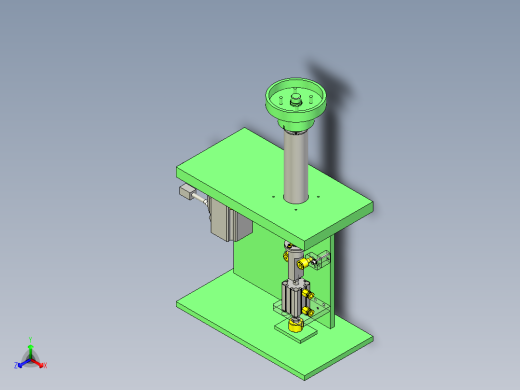 翻转前进混合机构