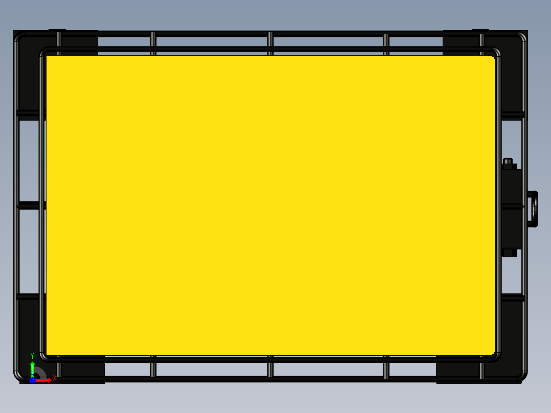 B3003611-手推车拖车前视图