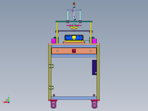 音箱大身包边折边装置后视缩略图