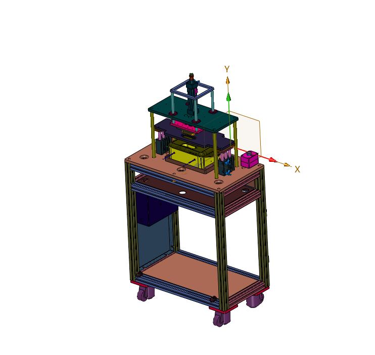 音箱大身包边折边装置