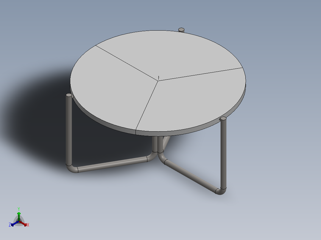 桌面正等轴测图