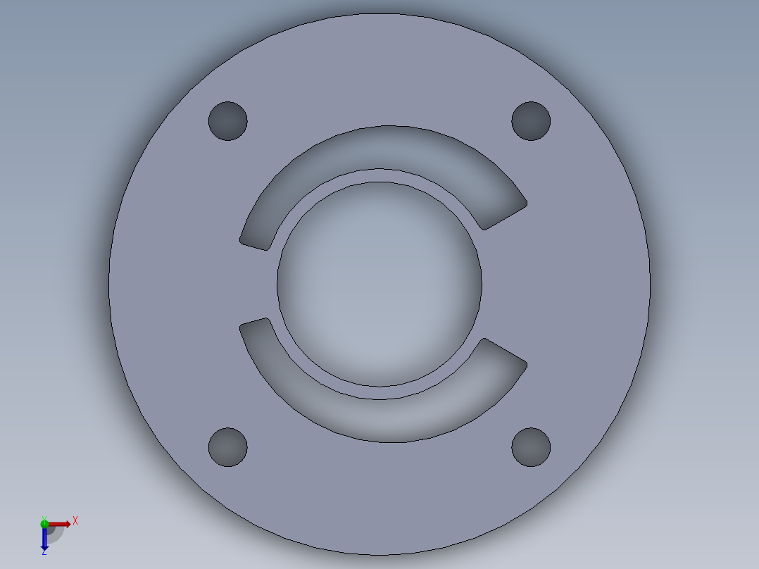 液压柱塞泵（俯视图