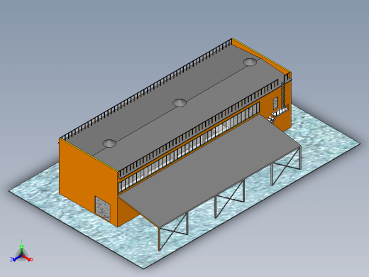 房子、建筑(90)正等轴测缩略图