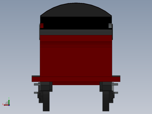 火车机车列车hogwarts-express-locomotive-1831-模型格式为 sw后视缩略图