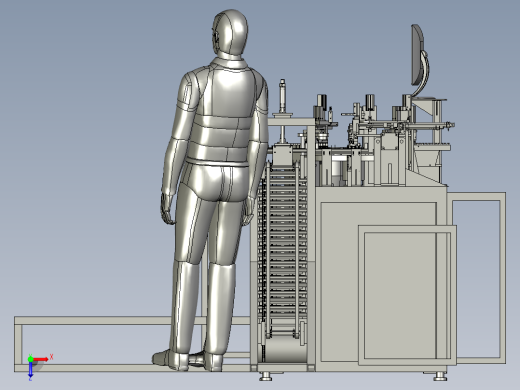 按钮全自动装配机俯视缩略图