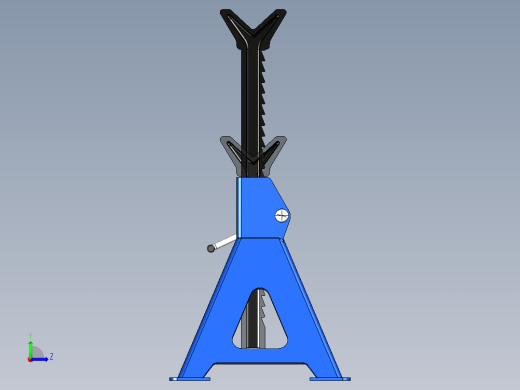 带锁定手柄的千斤顶左视缩略图