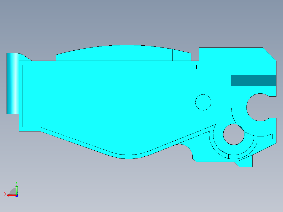打印机硒鼓后视图
