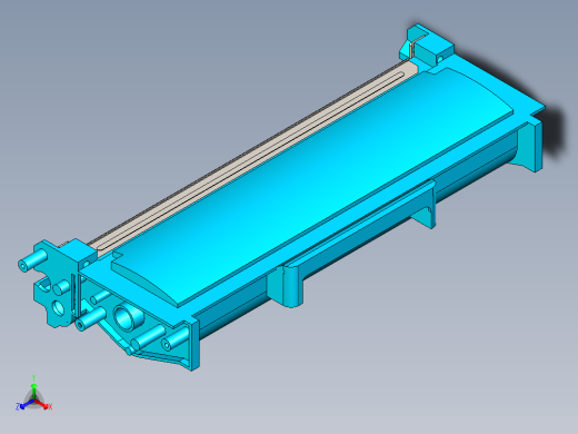 打印机硒鼓正等轴测缩略图