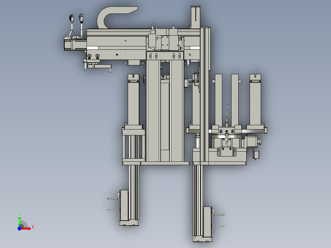 SAWH02-03300A0铝片上料机构(右)前视图