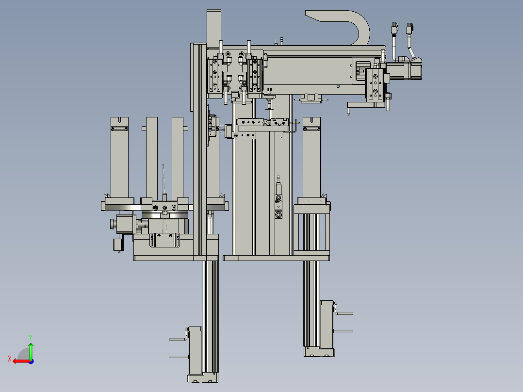 SAWH02-03300A0铝片上料机构(右)后视图
