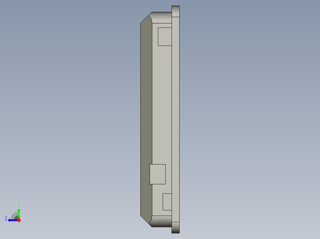 osram触摸屏MT6071IE威纶10521221右视图