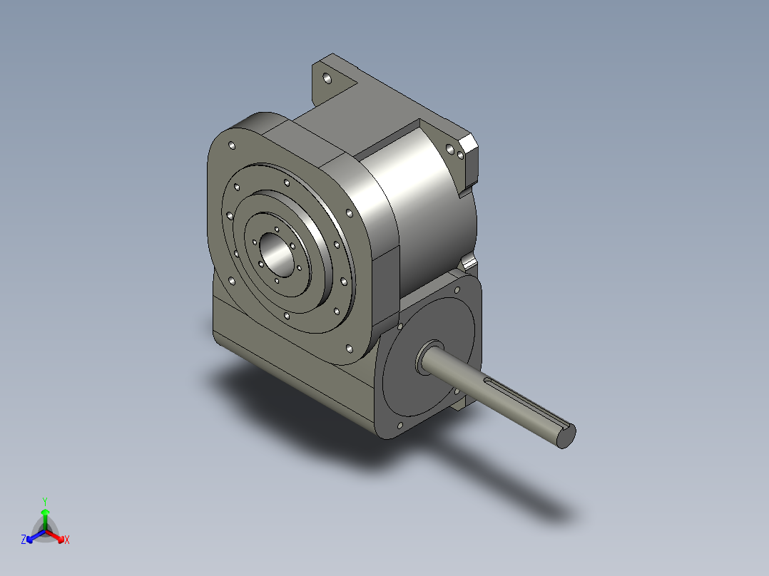 BS0-110DA加长轴配063减速机