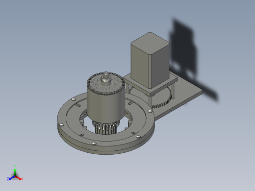 刷架组合装配体1