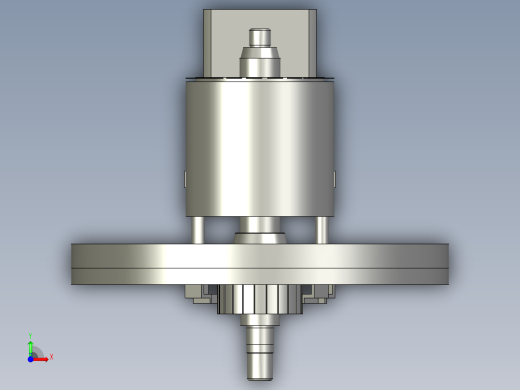 刷架组合装配体1前视缩略图