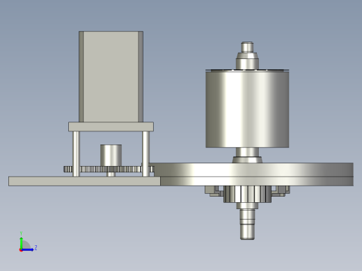 刷架组合装配体1左视缩略图