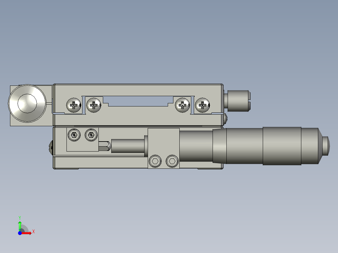 CR01-0040-滑台鑫鑫盛XSY80-ALCCD外观检测机前视图