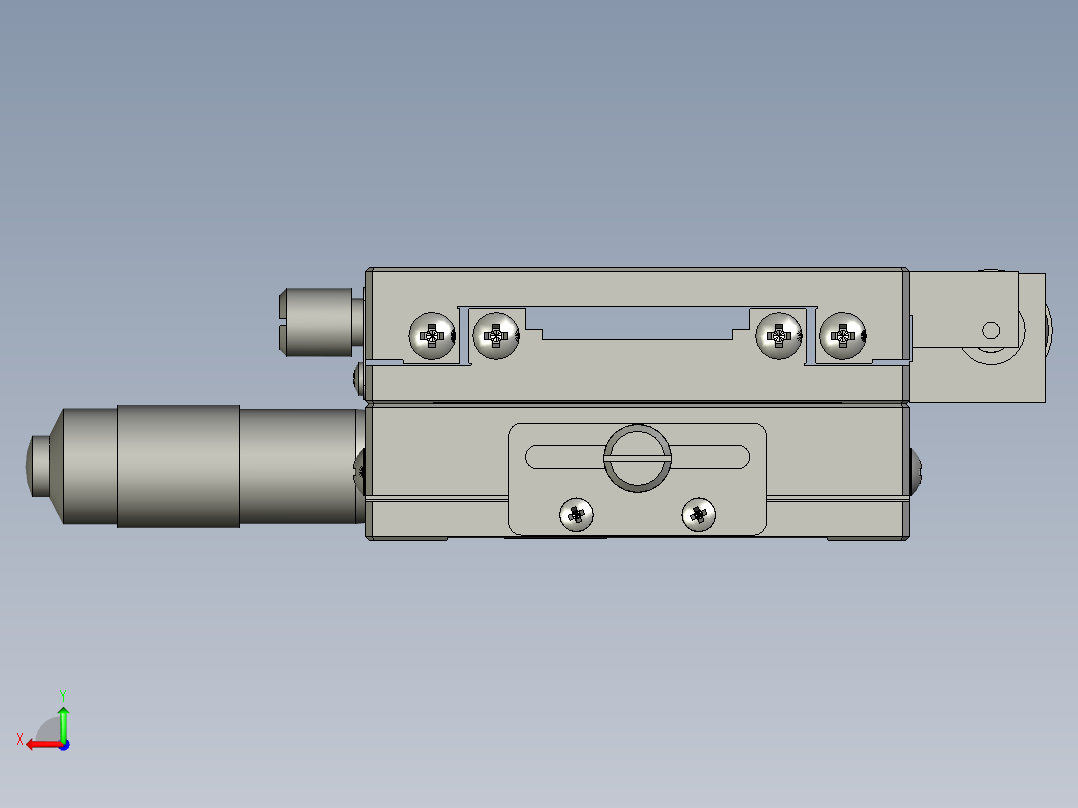 CR01-0040-滑台鑫鑫盛XSY80-ALCCD外观检测机后视图