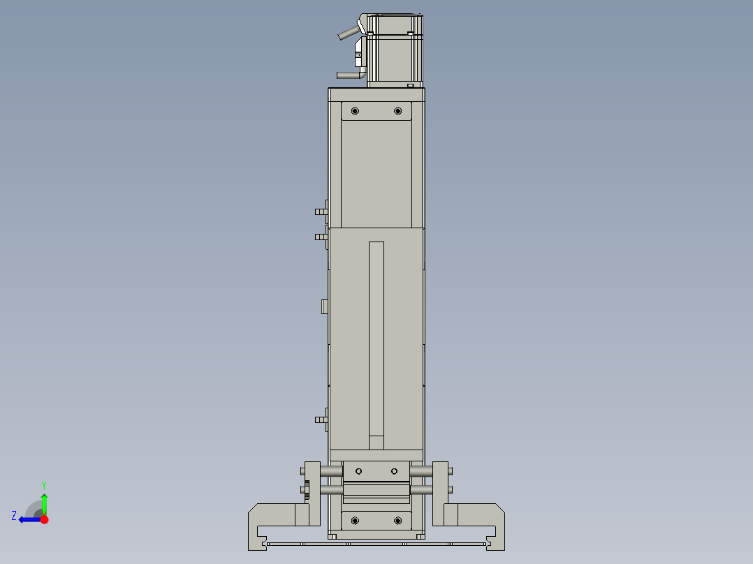 盖板夹抓右视图