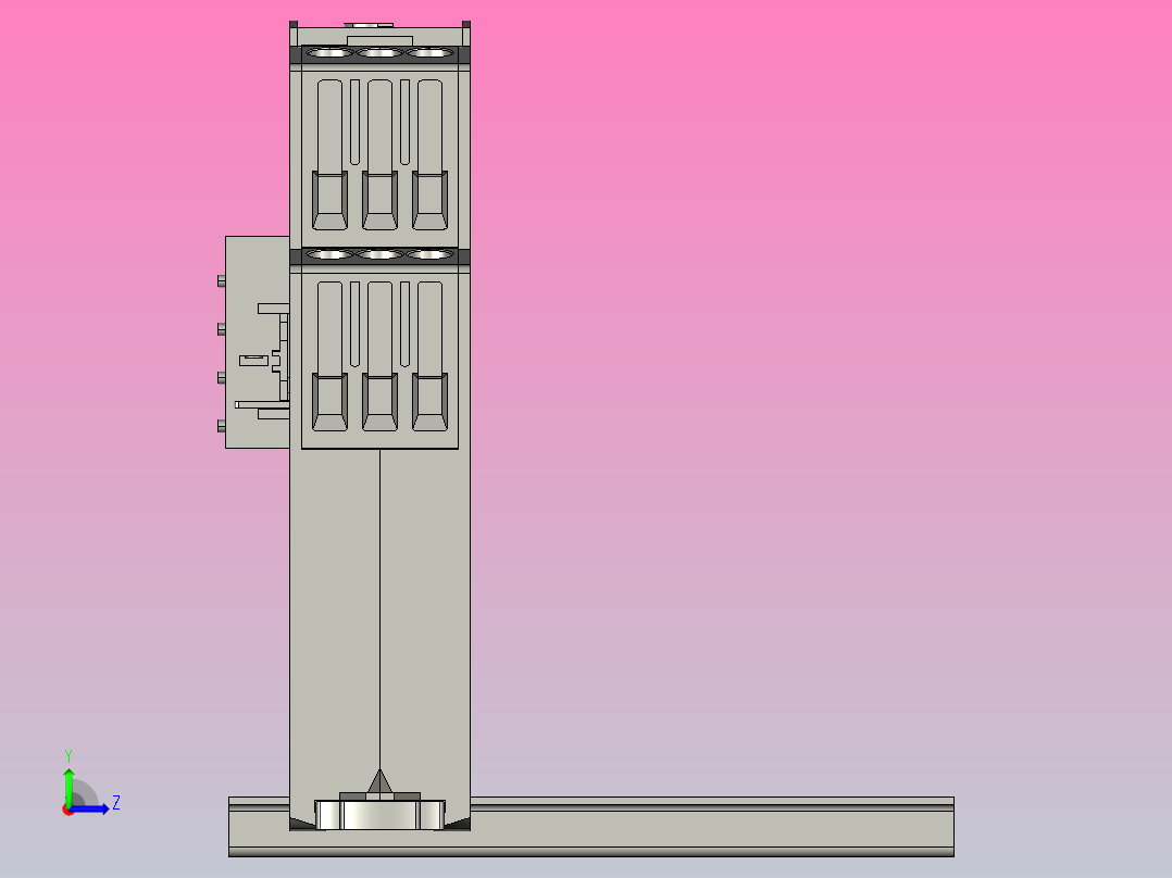 相序保护器NJB1-X1 AC200V～AC500V左视图